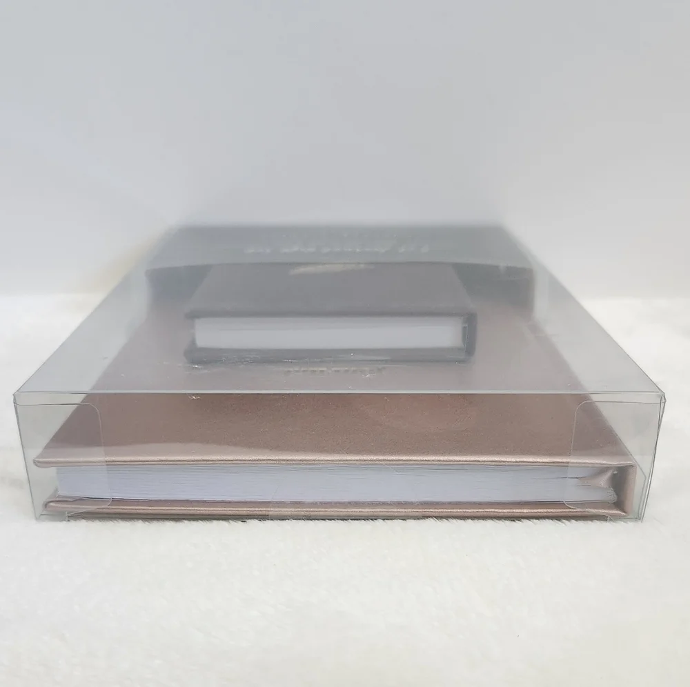 Gartner Studios Brown Rose Gold Vegan Leather Journal 2 Piece Gift Set NWT